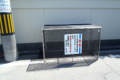 折りたたみ式ゴミステーション「チップBOX」